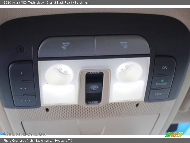 Crystal Black Pearl / Parchment 2010 Acura MDX Technology