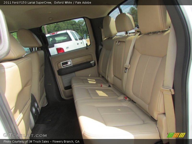 Oxford White / Pale Adobe 2011 Ford F150 Lariat SuperCrew