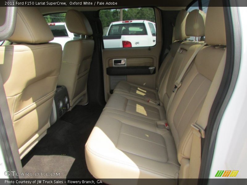 Oxford White / Pale Adobe 2011 Ford F150 Lariat SuperCrew