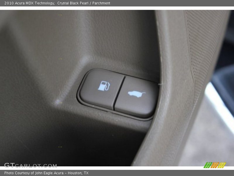 Crystal Black Pearl / Parchment 2010 Acura MDX Technology