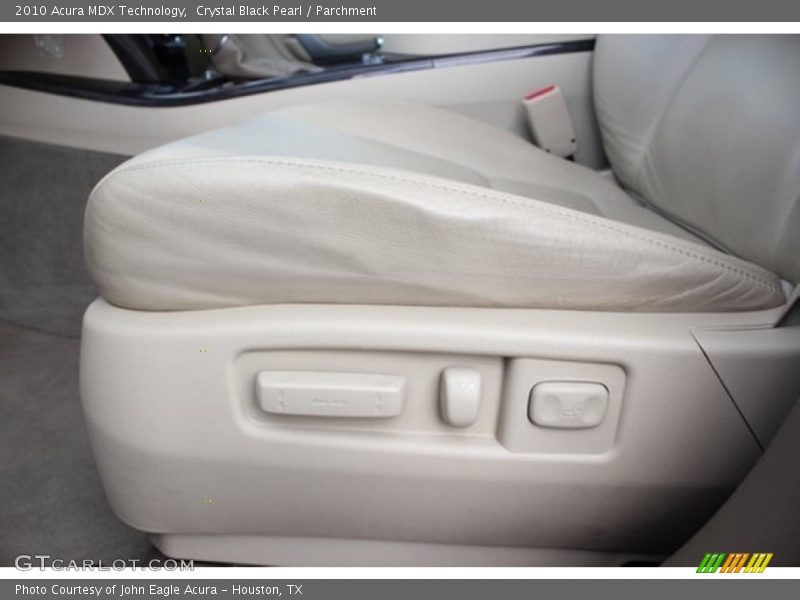 Crystal Black Pearl / Parchment 2010 Acura MDX Technology