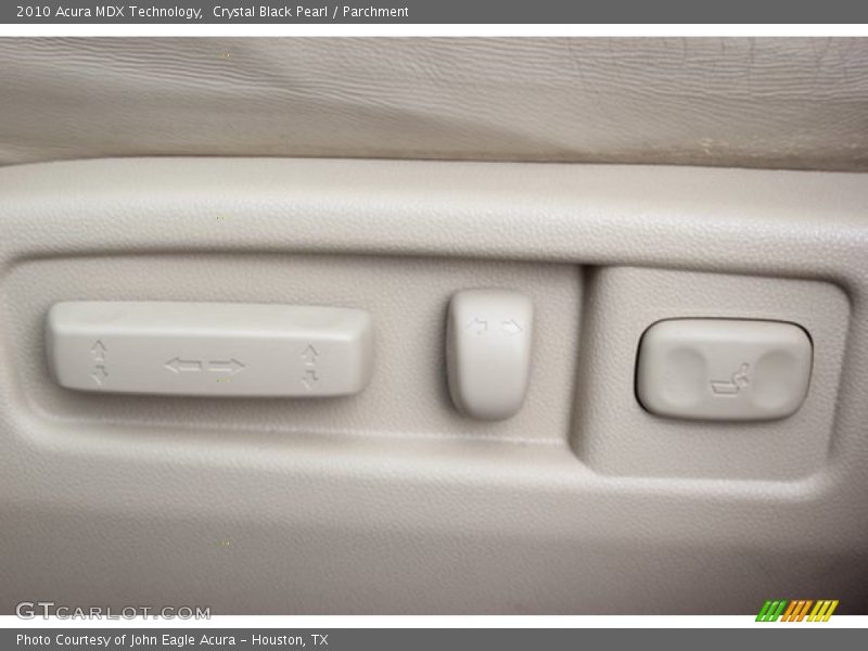 Crystal Black Pearl / Parchment 2010 Acura MDX Technology
