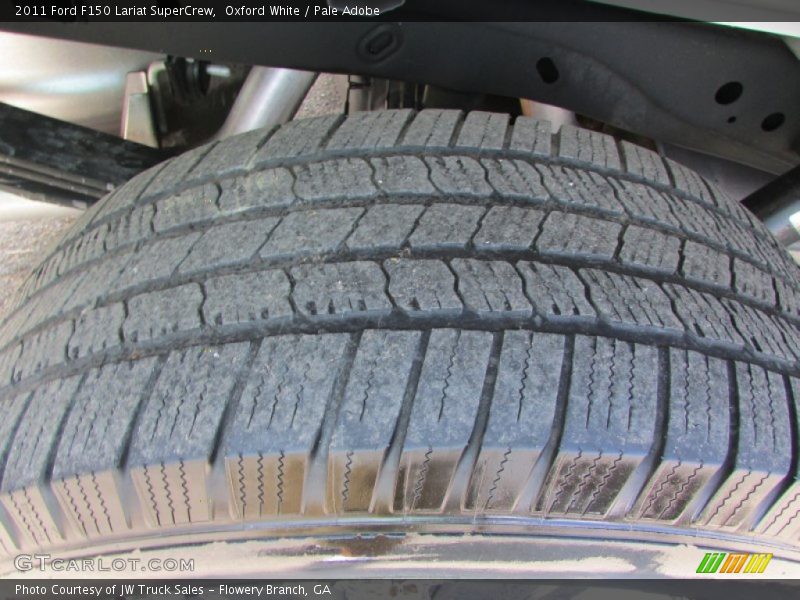 Oxford White / Pale Adobe 2011 Ford F150 Lariat SuperCrew