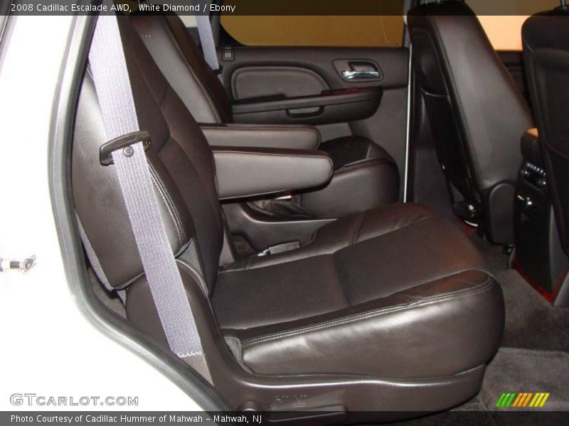 White Diamond / Ebony 2008 Cadillac Escalade AWD