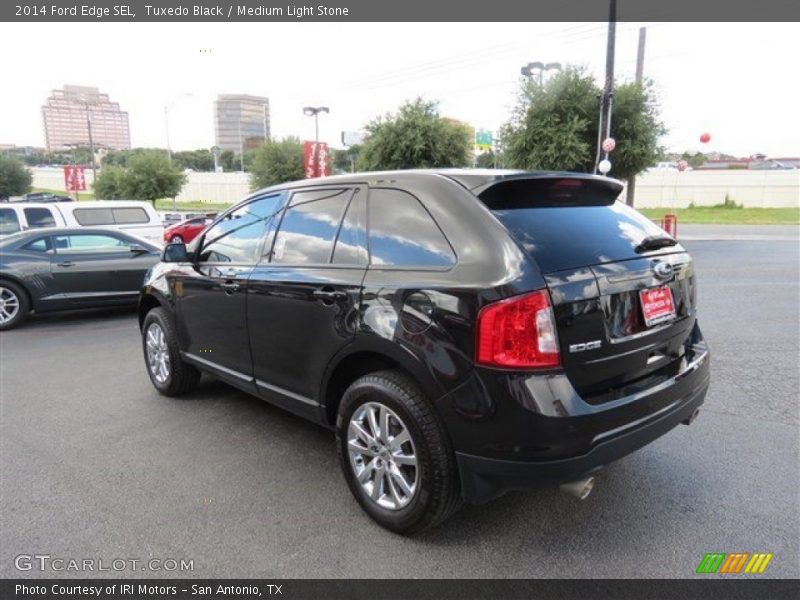 Tuxedo Black / Medium Light Stone 2014 Ford Edge SEL