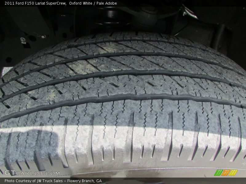Oxford White / Pale Adobe 2011 Ford F150 Lariat SuperCrew