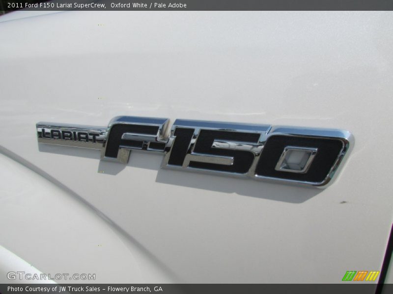 Oxford White / Pale Adobe 2011 Ford F150 Lariat SuperCrew