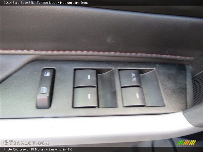Tuxedo Black / Medium Light Stone 2014 Ford Edge SEL