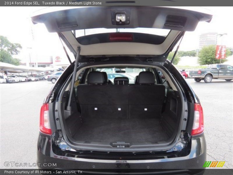Tuxedo Black / Medium Light Stone 2014 Ford Edge SEL