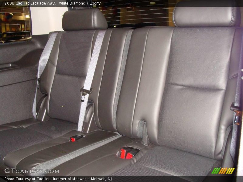 White Diamond / Ebony 2008 Cadillac Escalade AWD