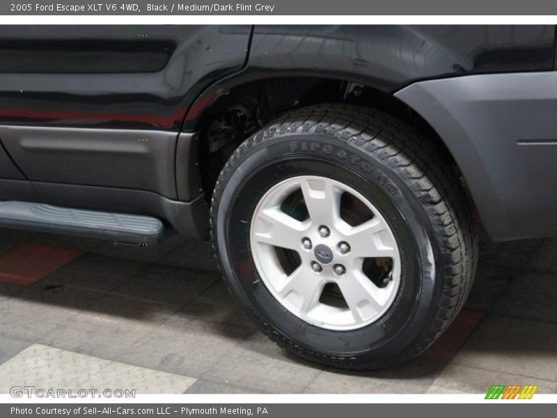 Black / Medium/Dark Flint Grey 2005 Ford Escape XLT V6 4WD