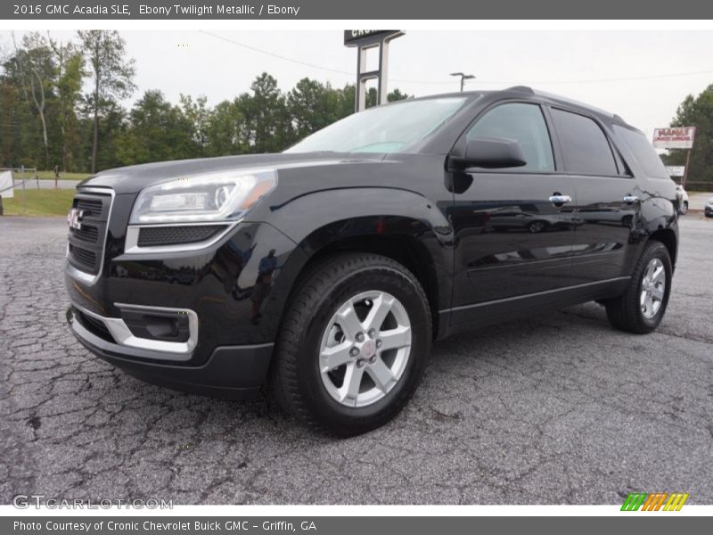 Ebony Twilight Metallic / Ebony 2016 GMC Acadia SLE