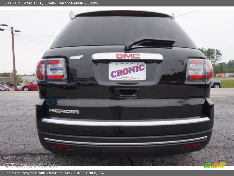 Ebony Twilight Metallic / Ebony 2016 GMC Acadia SLE