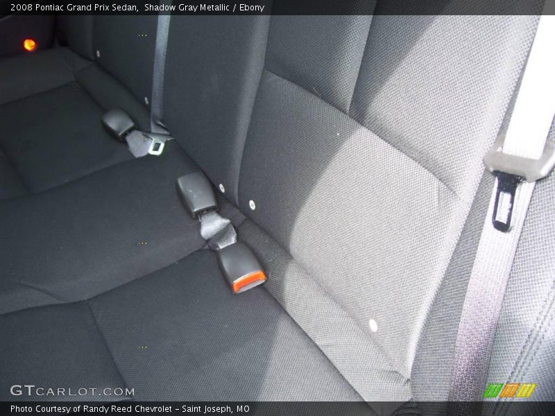 Shadow Gray Metallic / Ebony 2008 Pontiac Grand Prix Sedan