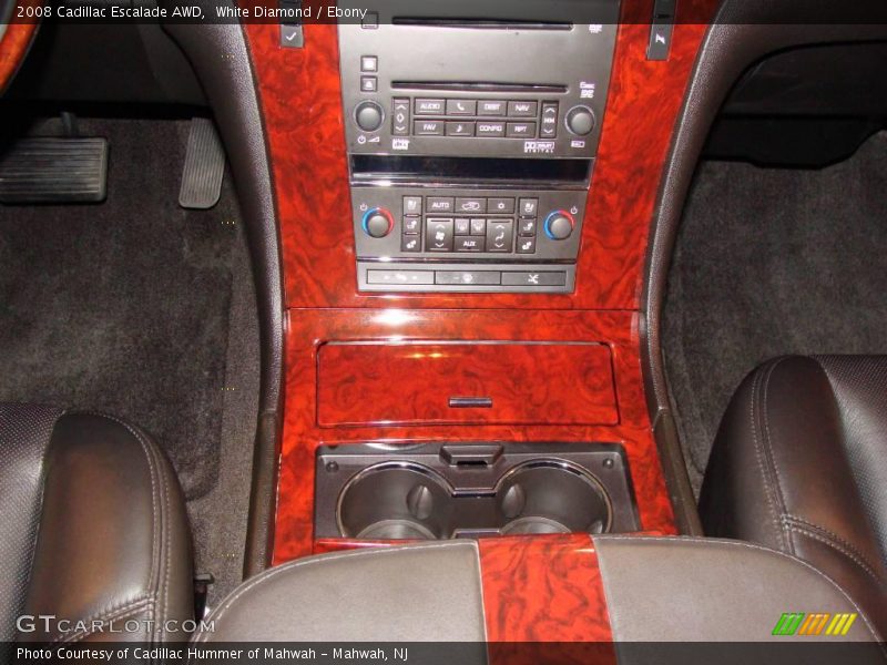 White Diamond / Ebony 2008 Cadillac Escalade AWD