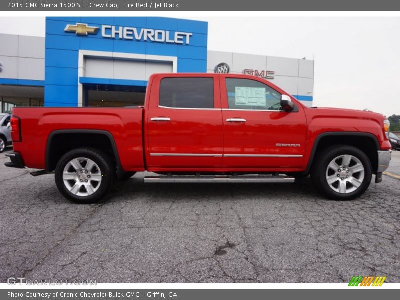  2015 Sierra 1500 SLT Crew Cab Fire Red