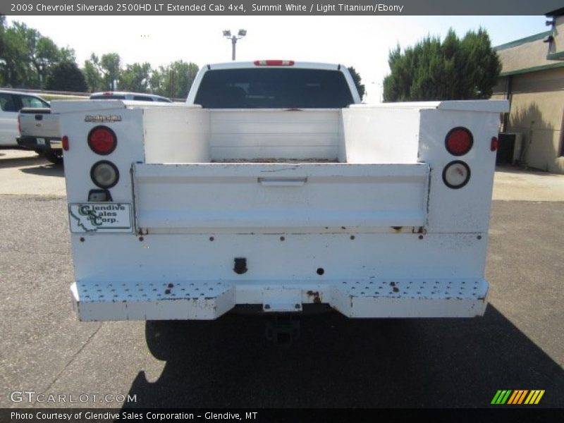 Summit White / Light Titanium/Ebony 2009 Chevrolet Silverado 2500HD LT Extended Cab 4x4