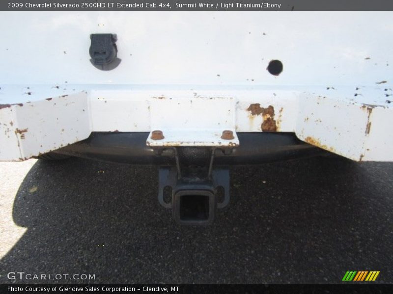 Summit White / Light Titanium/Ebony 2009 Chevrolet Silverado 2500HD LT Extended Cab 4x4