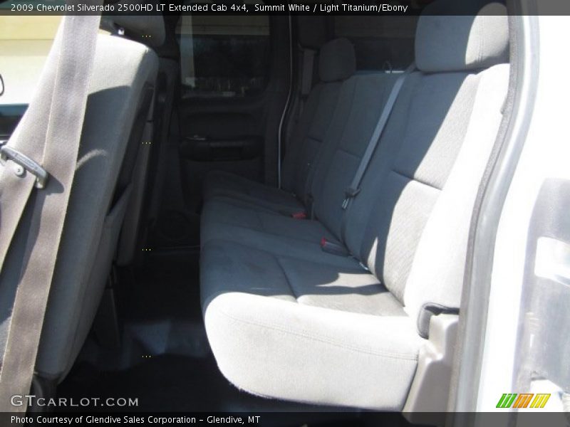Summit White / Light Titanium/Ebony 2009 Chevrolet Silverado 2500HD LT Extended Cab 4x4