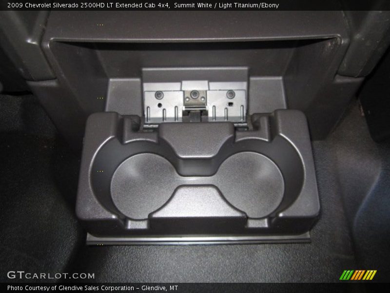 Summit White / Light Titanium/Ebony 2009 Chevrolet Silverado 2500HD LT Extended Cab 4x4