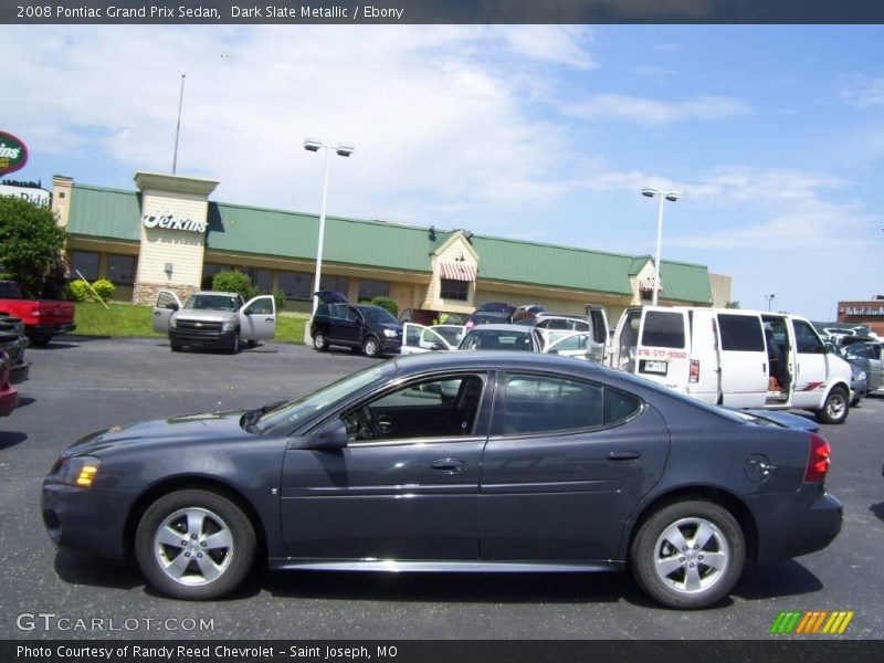 Dark Slate Metallic / Ebony 2008 Pontiac Grand Prix Sedan