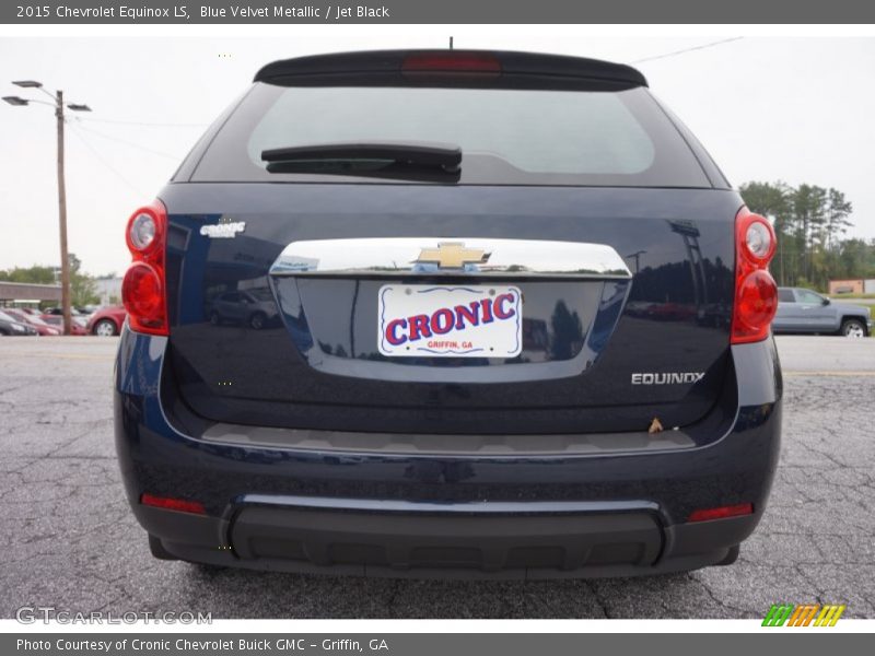 Blue Velvet Metallic / Jet Black 2015 Chevrolet Equinox LS