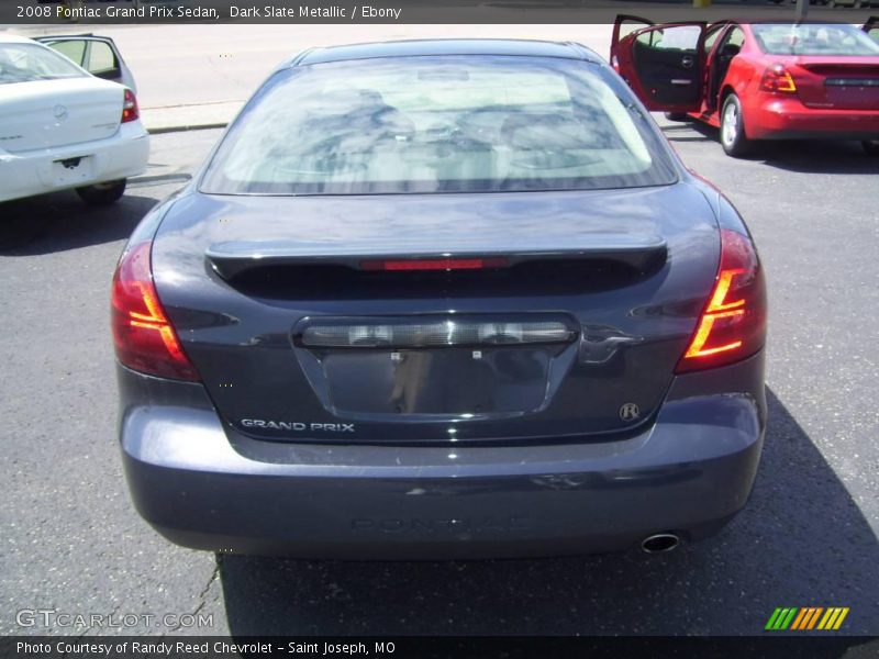 Dark Slate Metallic / Ebony 2008 Pontiac Grand Prix Sedan