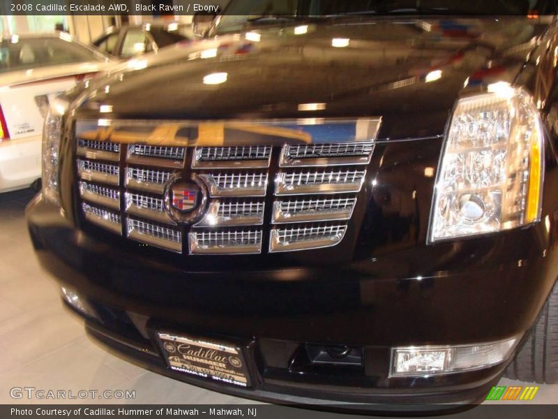 Black Raven / Ebony 2008 Cadillac Escalade AWD