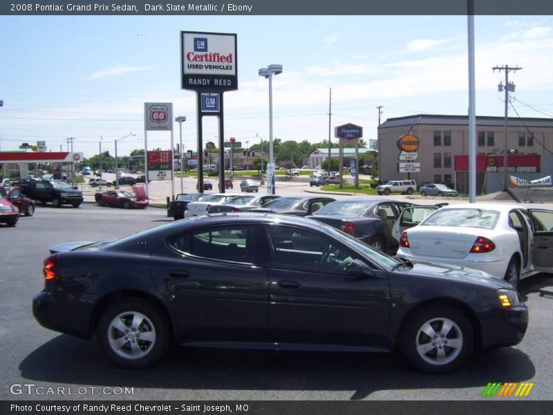 Dark Slate Metallic / Ebony 2008 Pontiac Grand Prix Sedan