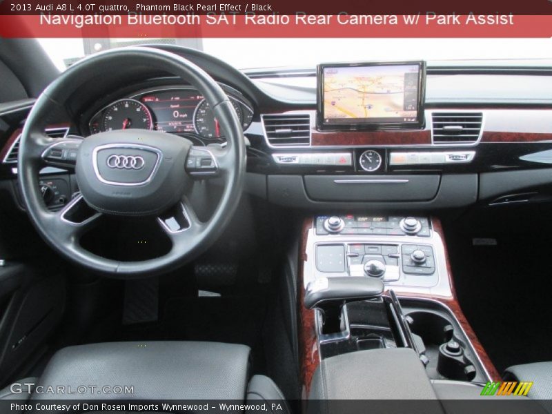 Phantom Black Pearl Effect / Black 2013 Audi A8 L 4.0T quattro