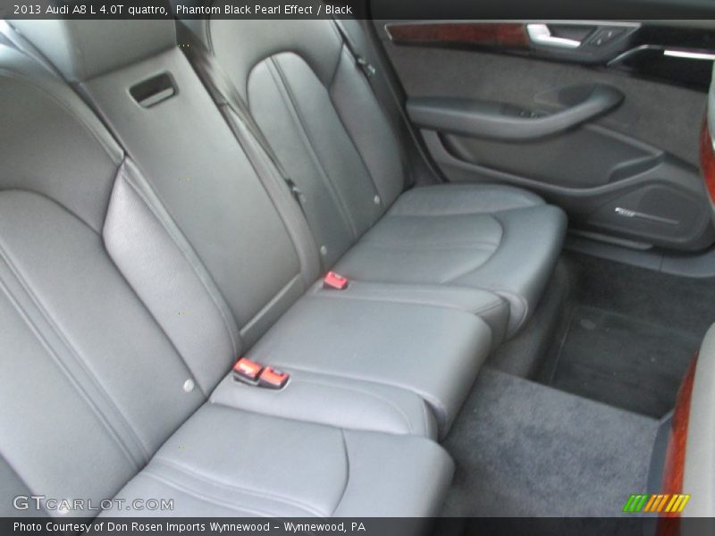 Phantom Black Pearl Effect / Black 2013 Audi A8 L 4.0T quattro