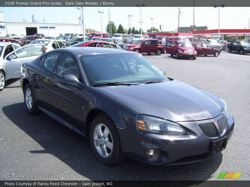 Dark Slate Metallic / Ebony 2008 Pontiac Grand Prix Sedan