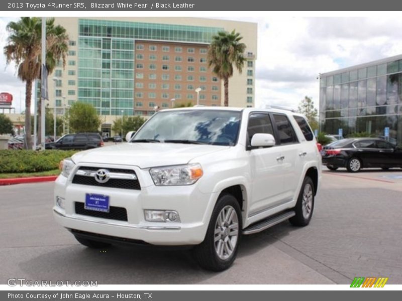 Blizzard White Pearl / Black Leather 2013 Toyota 4Runner SR5