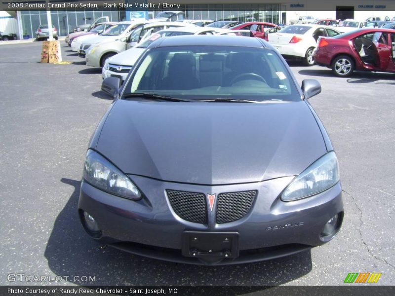 Dark Slate Metallic / Ebony 2008 Pontiac Grand Prix Sedan