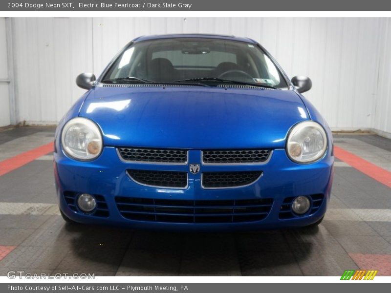 Electric Blue Pearlcoat / Dark Slate Gray 2004 Dodge Neon SXT