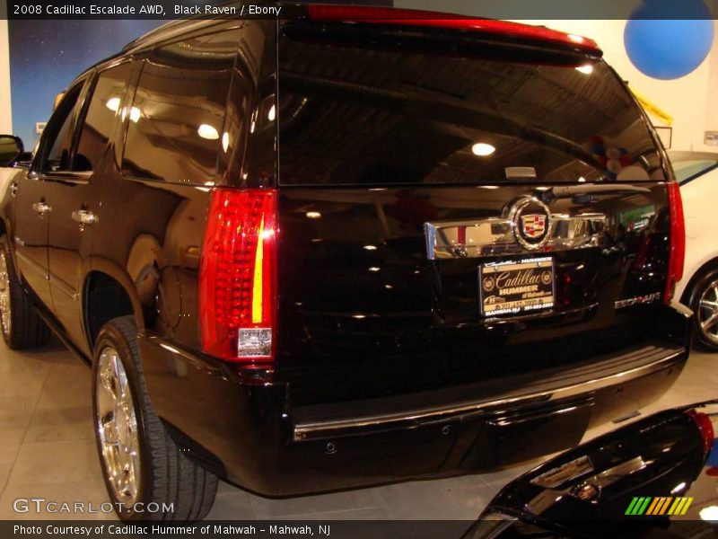 Black Raven / Ebony 2008 Cadillac Escalade AWD