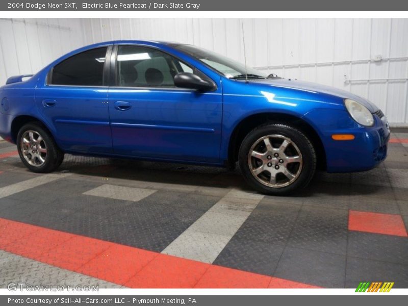 Electric Blue Pearlcoat / Dark Slate Gray 2004 Dodge Neon SXT