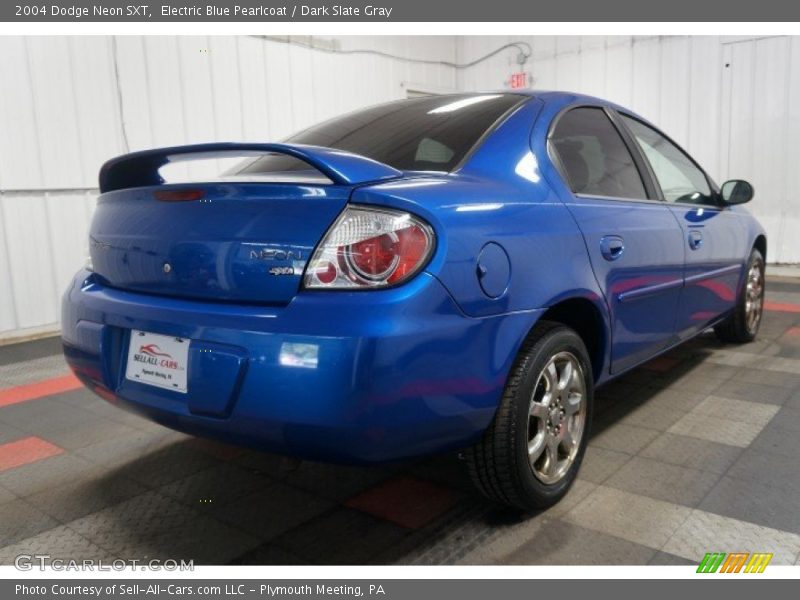 Electric Blue Pearlcoat / Dark Slate Gray 2004 Dodge Neon SXT