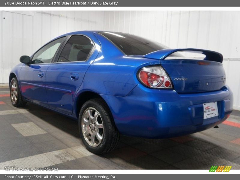 Electric Blue Pearlcoat / Dark Slate Gray 2004 Dodge Neon SXT