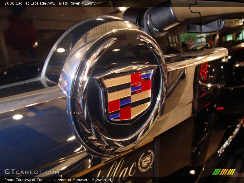 Black Raven / Ebony 2008 Cadillac Escalade AWD