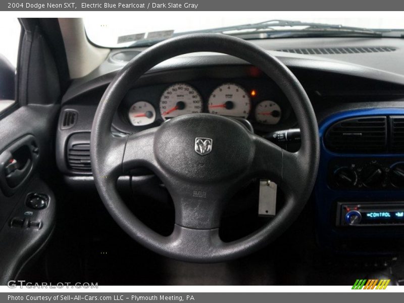 Electric Blue Pearlcoat / Dark Slate Gray 2004 Dodge Neon SXT