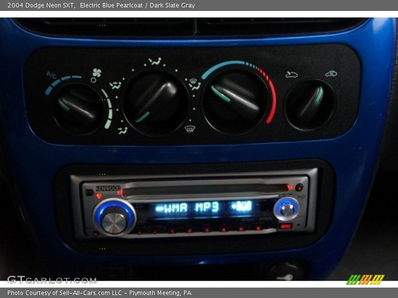 Electric Blue Pearlcoat / Dark Slate Gray 2004 Dodge Neon SXT