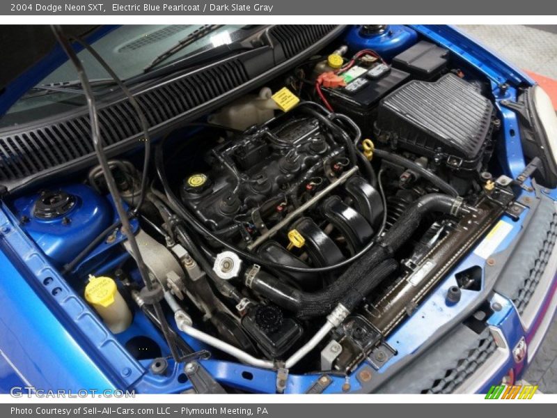 Electric Blue Pearlcoat / Dark Slate Gray 2004 Dodge Neon SXT