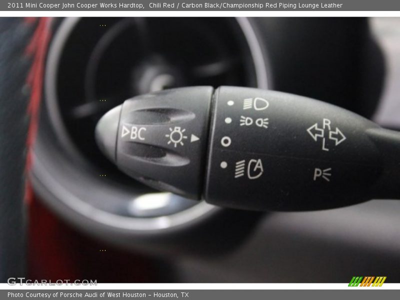 Controls of 2011 Cooper John Cooper Works Hardtop