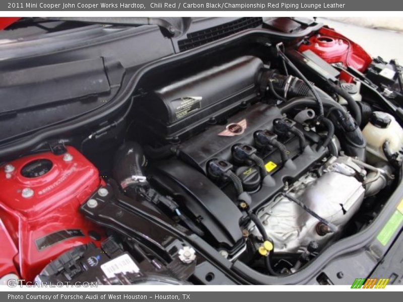  2011 Cooper John Cooper Works Hardtop Engine - 1.6 Liter Twin-Scroll Turbocharged DI DOHC 16-Valve VVT 4 Cylinder