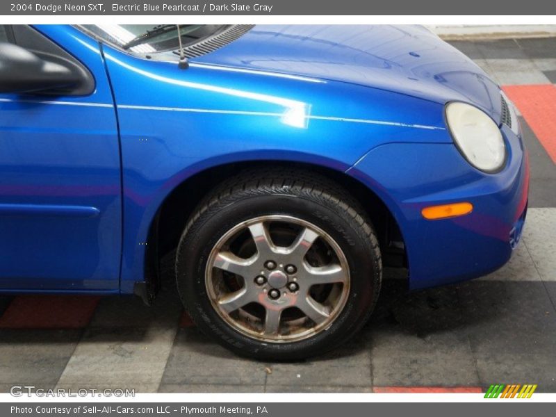 Electric Blue Pearlcoat / Dark Slate Gray 2004 Dodge Neon SXT