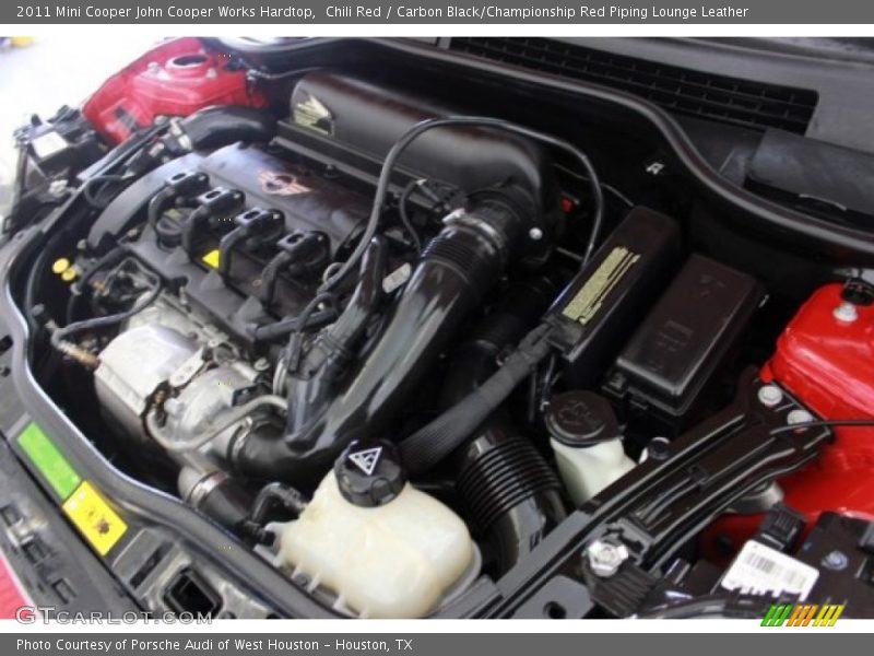  2011 Cooper John Cooper Works Hardtop Engine - 1.6 Liter Twin-Scroll Turbocharged DI DOHC 16-Valve VVT 4 Cylinder