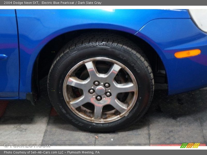 Electric Blue Pearlcoat / Dark Slate Gray 2004 Dodge Neon SXT