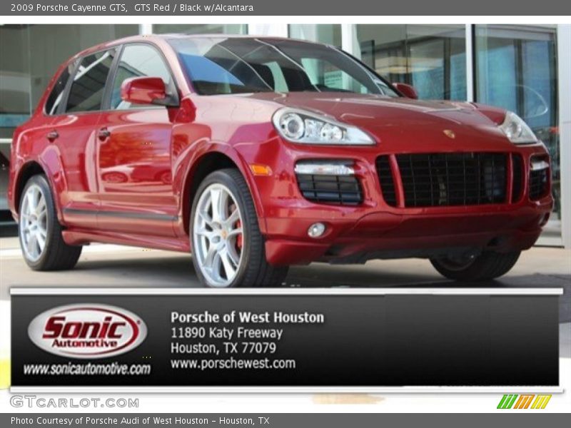 GTS Red / Black w/Alcantara 2009 Porsche Cayenne GTS