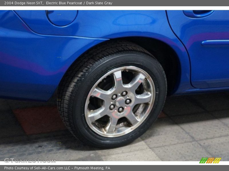 Electric Blue Pearlcoat / Dark Slate Gray 2004 Dodge Neon SXT